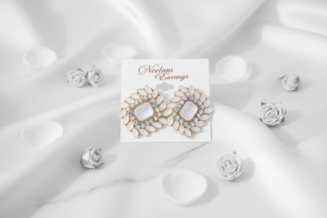 Pearl Radiance Studs pack of 2