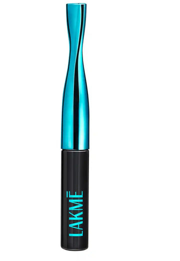 LAKME Blue Waterproof Long Lasting Liquid Eyeliner for Women | Smudge Proof Quick Dry Eye Liner